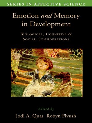cover image of Emotion in Memory and Development